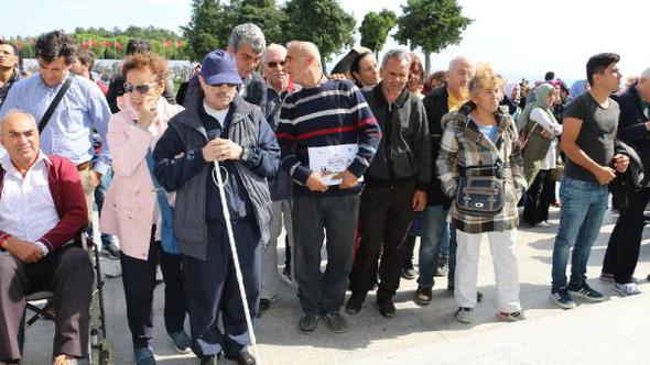 'Çanakkale ruhu'nu dokunarak yaşadılar