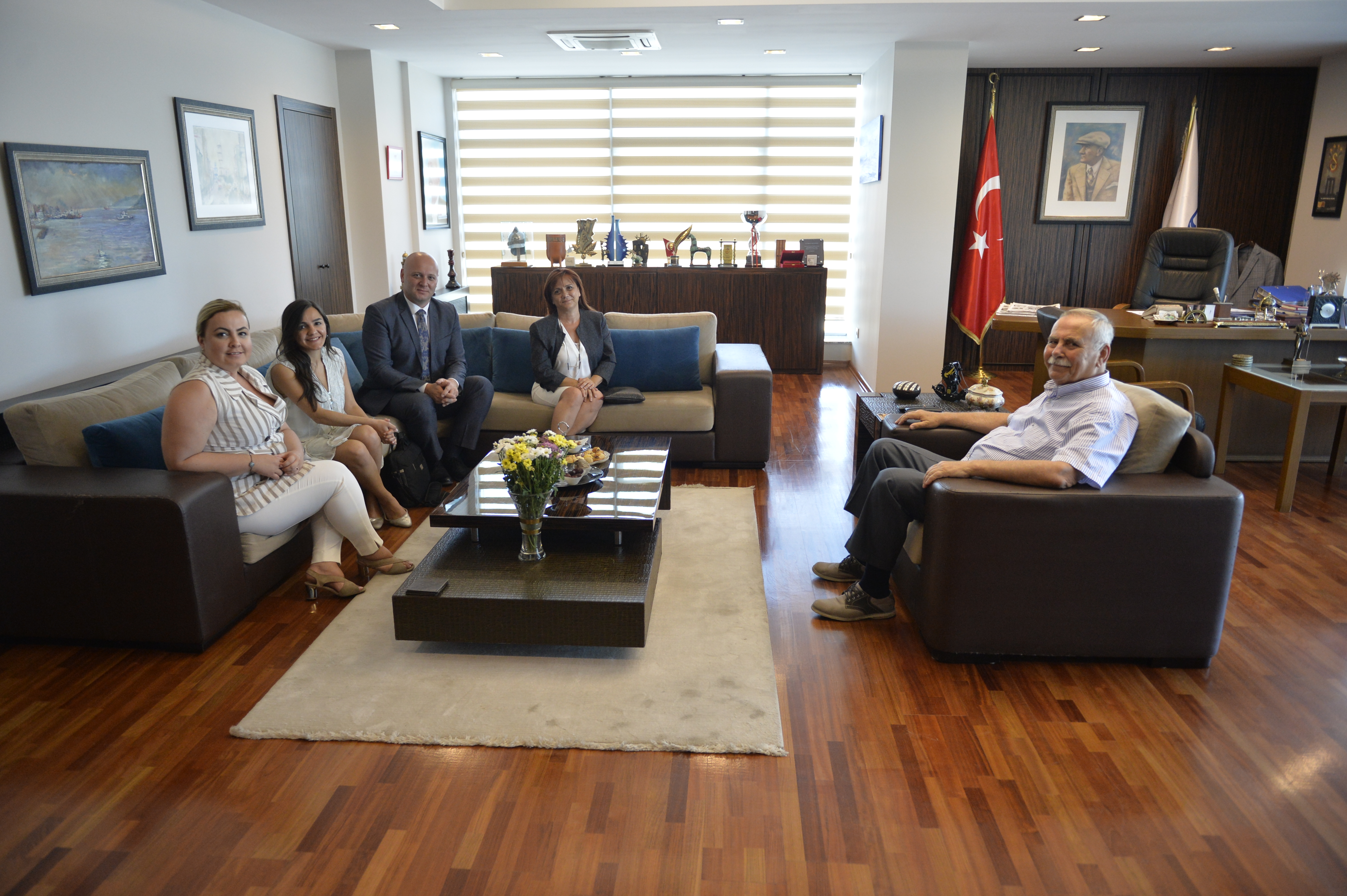 İZFAŞ Genel Müdürü Şener'den Başkan Gökhan'a Ziyaret