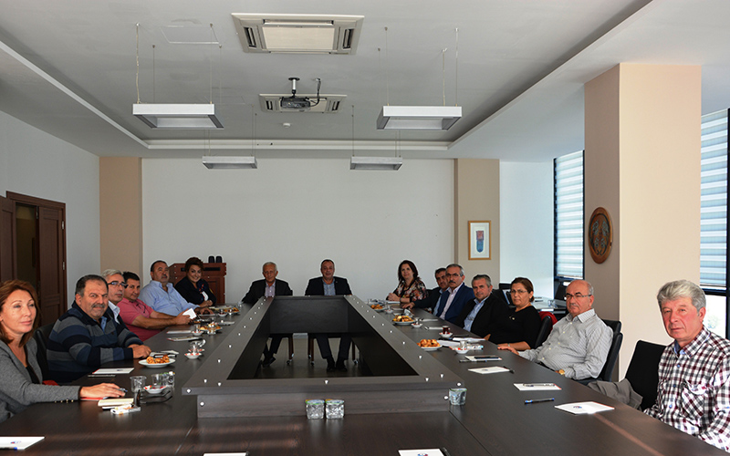ÇTSO Yönetim Kurulu 4 No'lu Meslek Grubu Üyeleriyle bir araya geldi