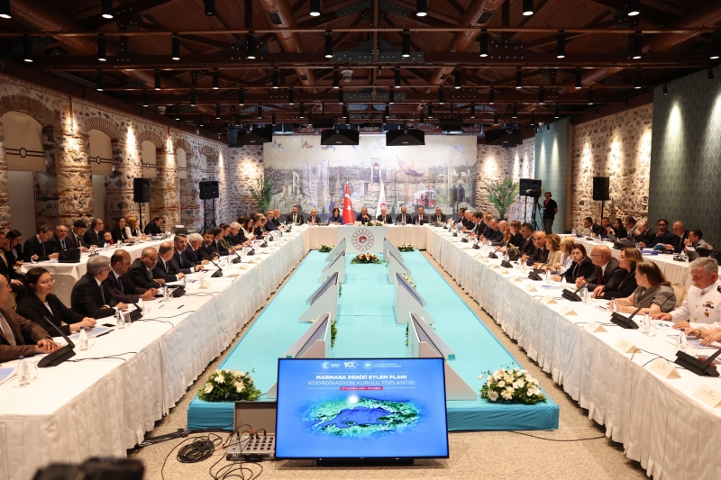 Başkan Erkek, Marmara Denizi Eylem Planı Koordinasyon Kurulu Toplantısı'ndaydı