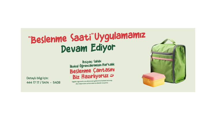 Beslenme Saati Uygulaması Devam Ediyor