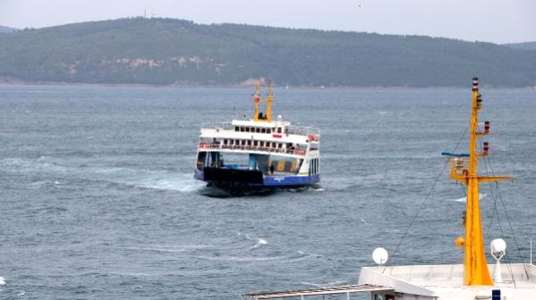 Gökçeada ile Güney Marmara Hattında Feribot Seferleri İptal