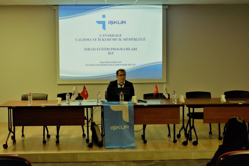 ÇANAKKALE İŞKUR İŞVERENLERE BİLGİLENDİRME TOPLANTISI DÜZENLEDİ