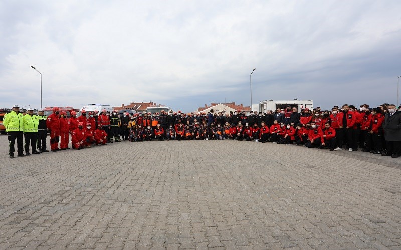 Çanakkale’de ‘Deprem Anı ve Tahliye Tatbikatı’ Gerçekleştirildi