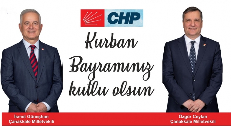 CHP Çanakkale Milletvekillerinden Kurban Bayramı Mesajı