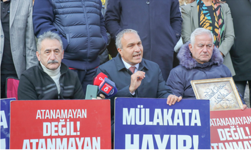 CHP’DEN BAKANLIK ÖNÜNDE ADALET NÖBETİ