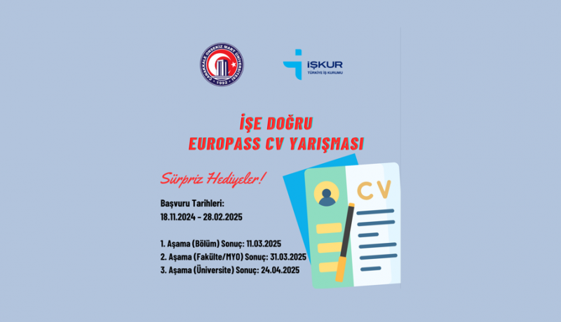 İşe Doğru Europass CV Yarışmasına Başvurular Başladı