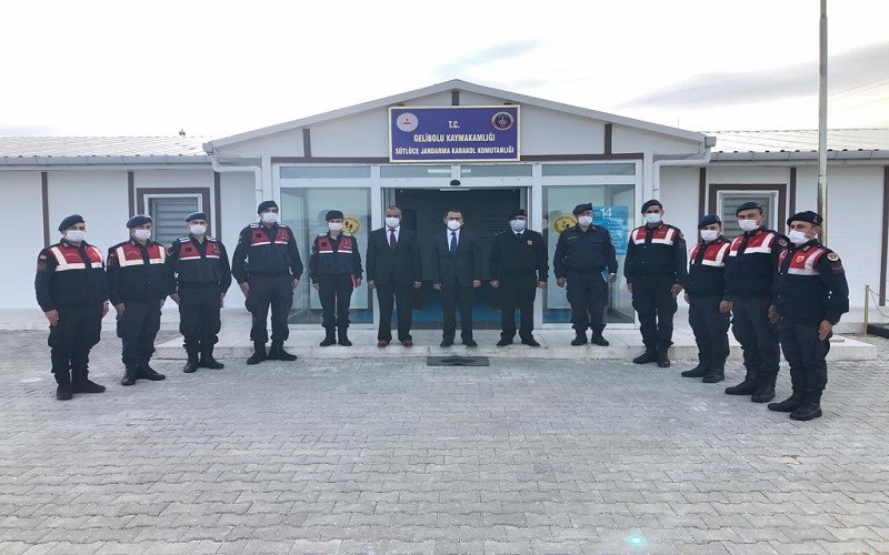 Vali Aktaş'tan Sütlüce Jandarma Karakol Komutanlığına Ziyaret