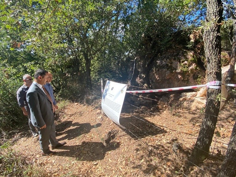 Vali İlhami Aktaş, İnkaya Mağarası Kazı Çalışmalarını İnceledi