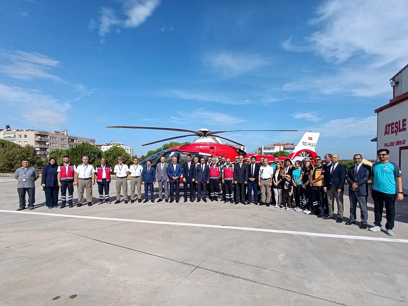 Vali Toraman, Ambulans Helikopterinin Açılış Törenine Katıldı