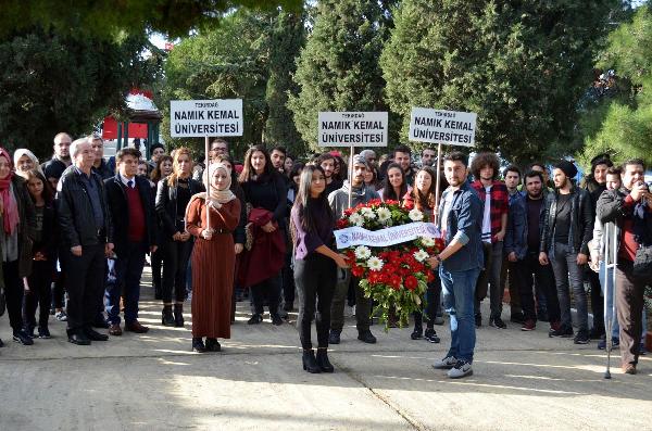 Namık Kemal Mezarı Başında Anıldı