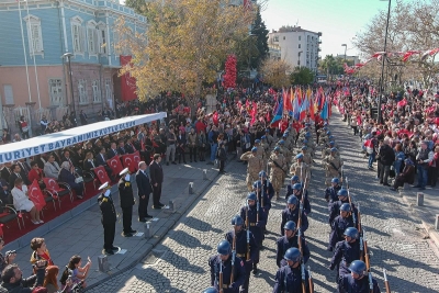 29 Ekim Cumhuriyet Bayramının 101. Yılı Çanakkale’de Coşkuyla Kutlandı