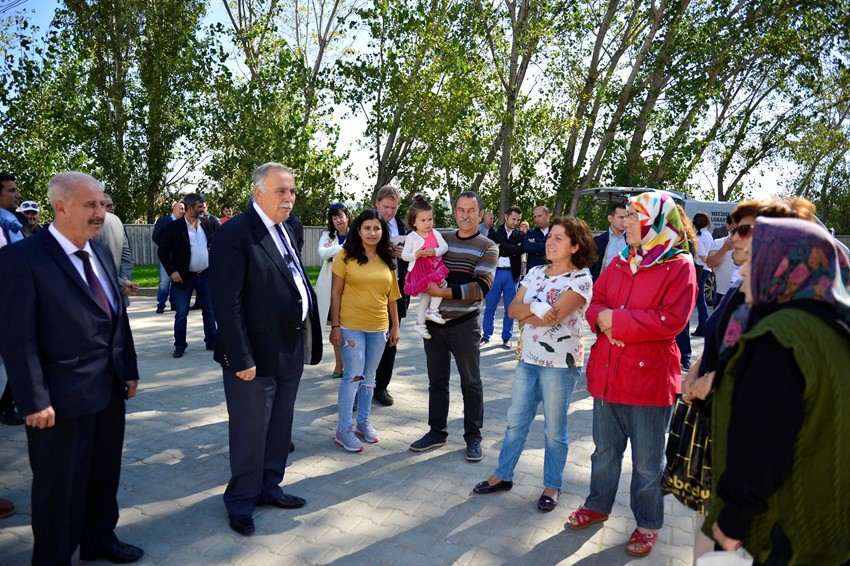 Yeni evlerine kavuştular