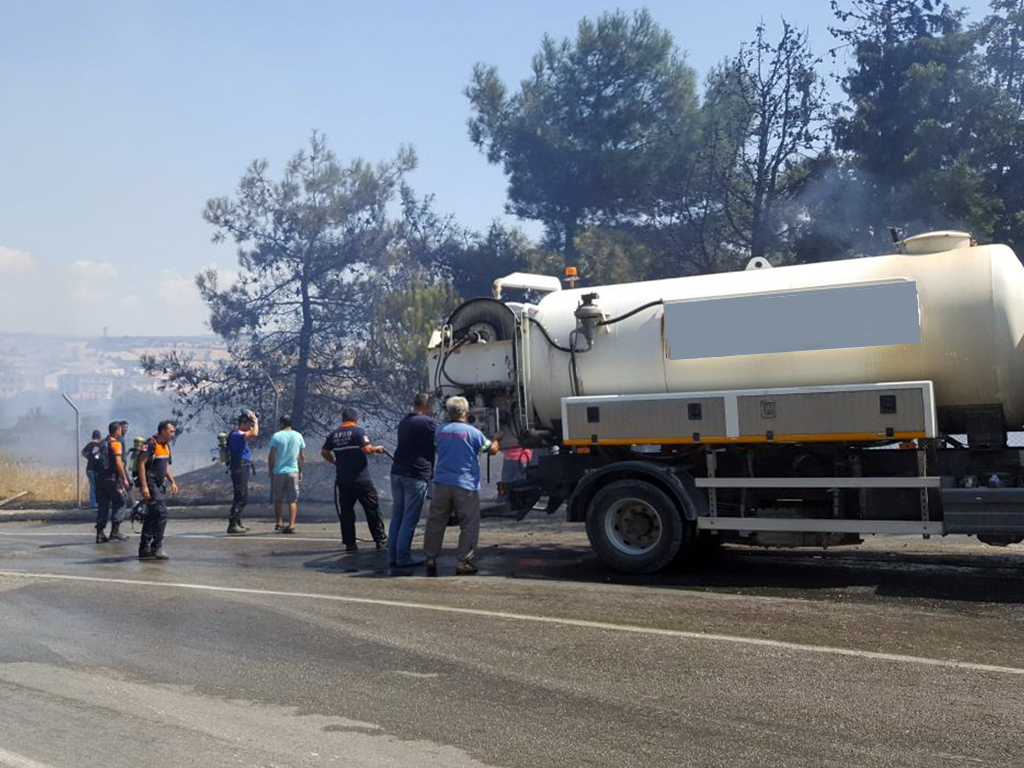 Çanakkale AFAD'tan Yangın Söndürme Ekiplerine Destek