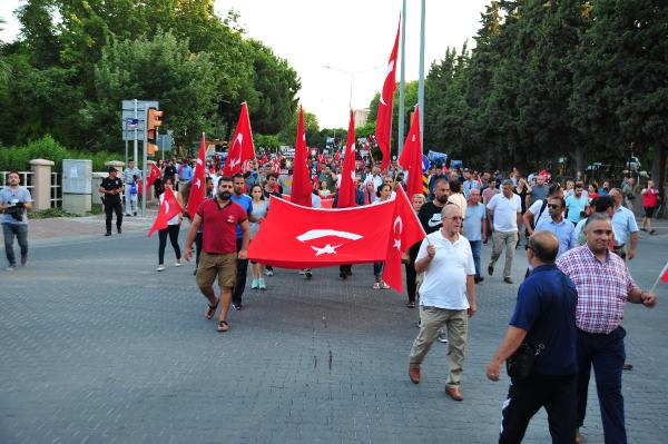 Çanakkale'de 15 Temmuz ikinci yıl dönümünde anıldı