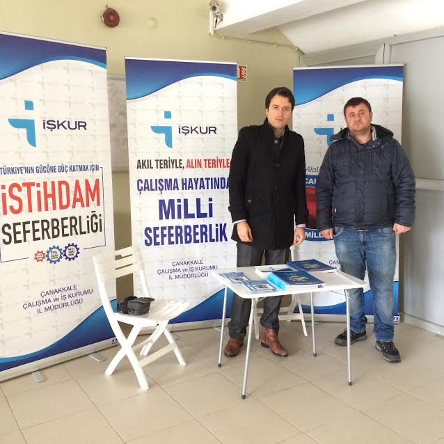 Çanakkale İşkur Çan’da Stand Açtı