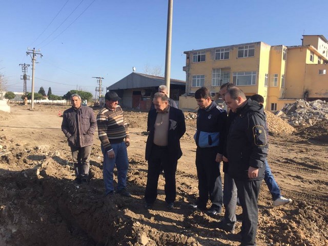 Merkez Köylerinde Altyapı Yatırımları Devam Ediyor