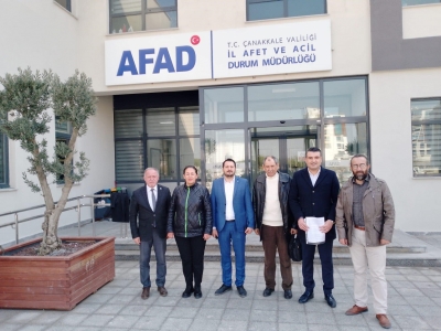 6 Siyasi Parti İl Başkanlarının AFAD Ziyareti