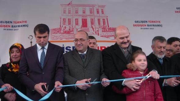 İçişleri Bakanı Süleyman Soylu, Bayramiç'te  Vatandaşlara Hitap etti.