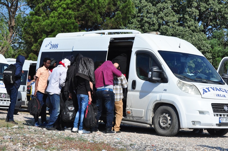 Çanakkale'de 59 Yabancı Uyruklu Yakalandı