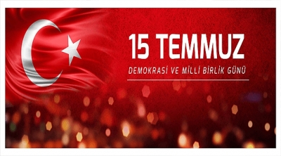 Başkan Gökhan'ın 15 Temmuz Demokrasi ve Milli Birlik Günü Mesajı