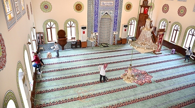 Çanakkale Belediyesi'nden Camilerde Ramazan Ayı Temizliği