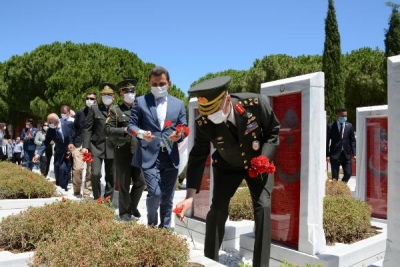 Çanakkale Şehitler Abidesi'nde 15 Temmuz Anması