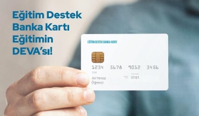 DEVA Partisi'nden öğrenciler için 'Eğitim Destek Banka Kartı'