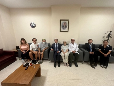 Kıbrıs Gazisi Ahmet Cahit Önder’e Geçmiş Olsun Ziyareti