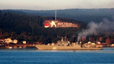 Rus Savaş Gemisi 'Koramiral Kulakov' Akdeniz'e İniyor