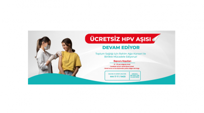 Ücretsiz HPV Aşısı Uygulaması Devam Ediyor