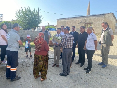 Vali İlhami AKTAŞ, Kıbrıs Gazileri İsmail Zeybek ve Nazmi Arslan’ı Ziyaret Etti